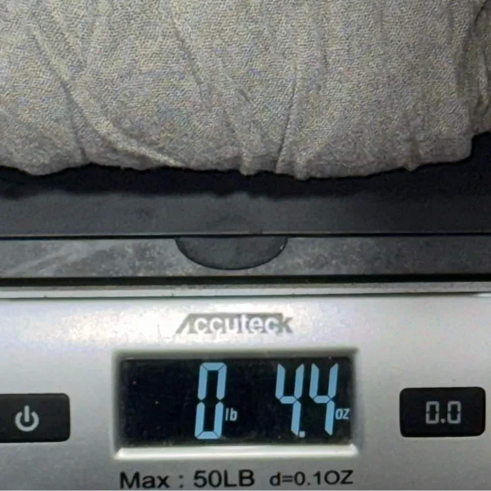 Express Crinkled Gray Scarf